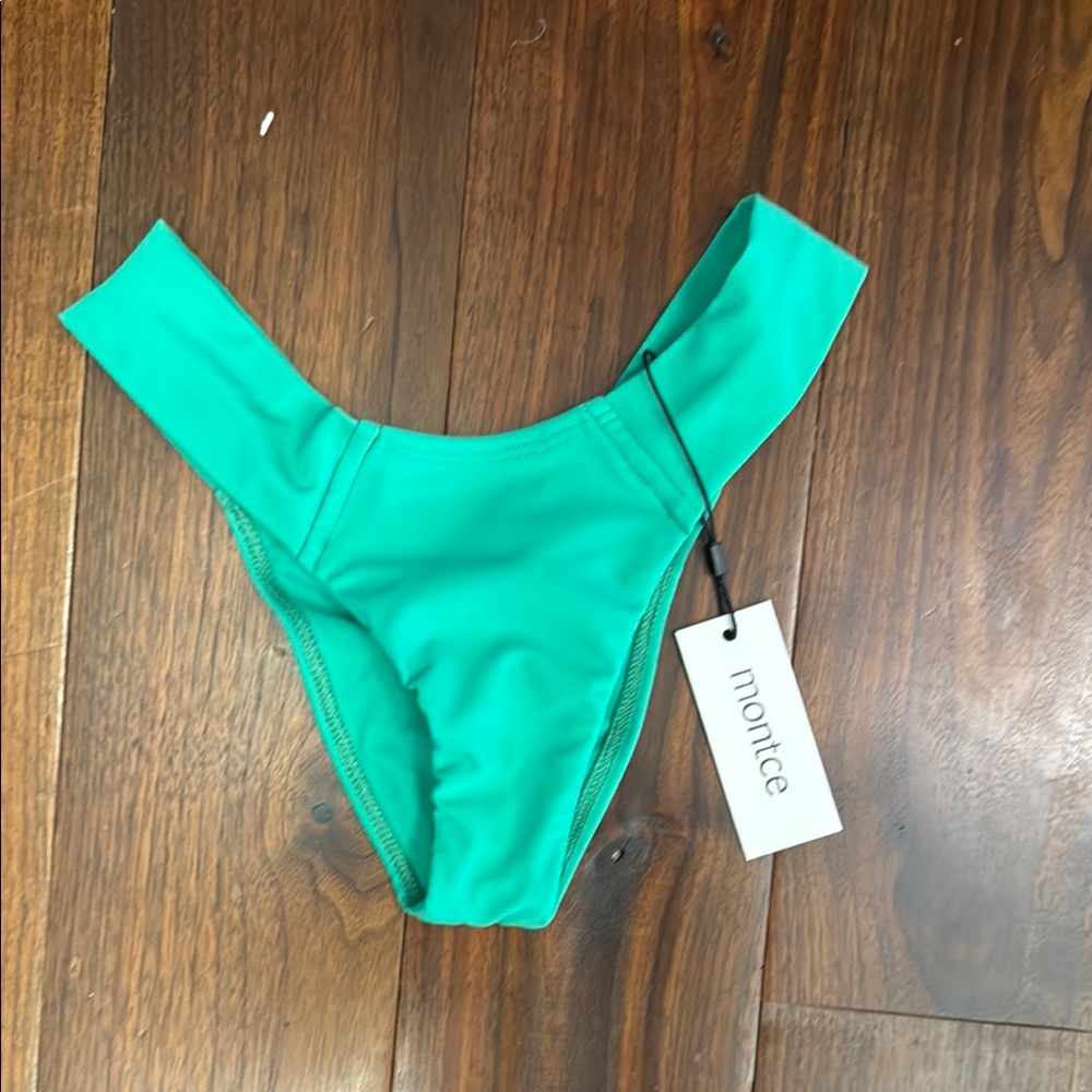 Montce Women's Teal Bikini Bottom